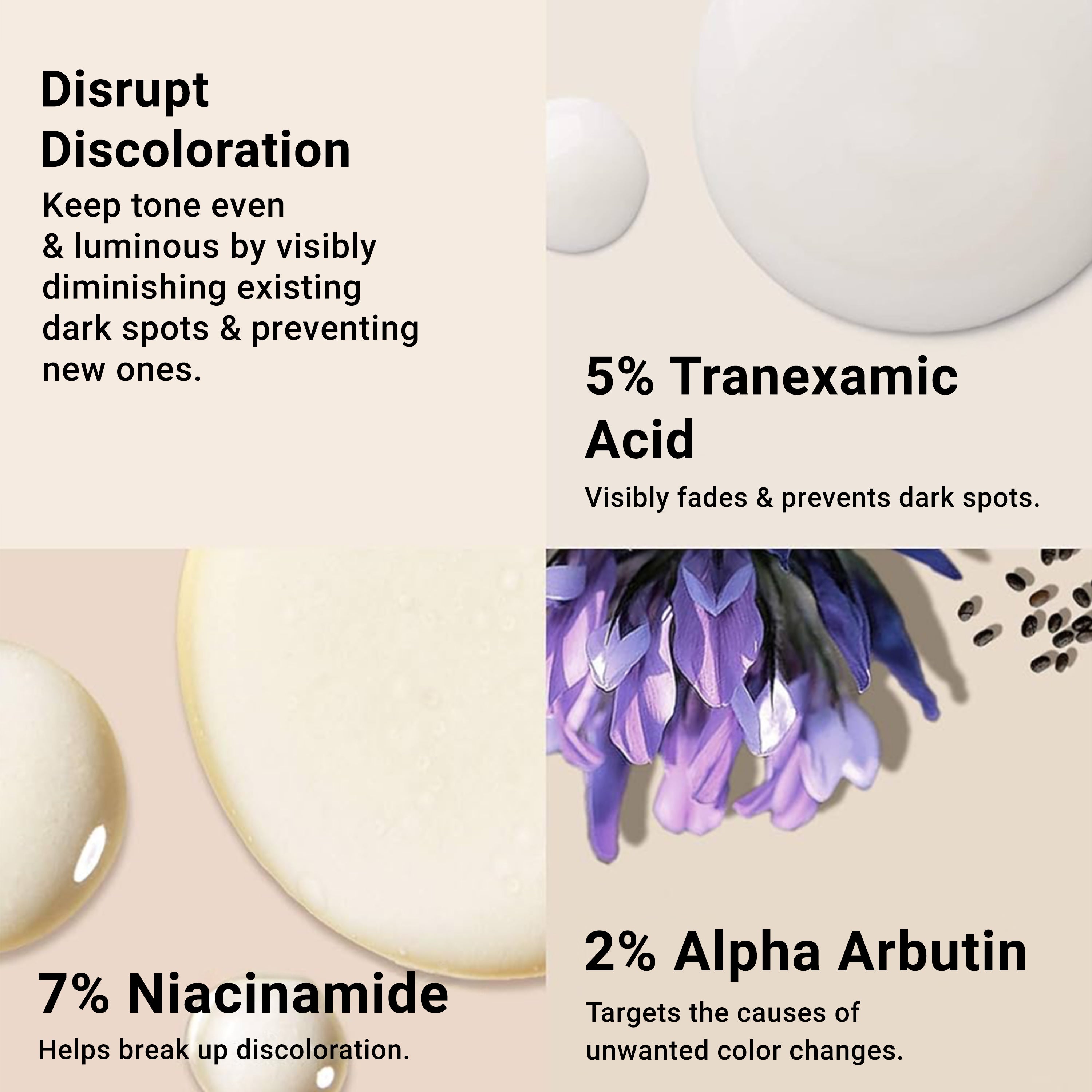 No Hydroquinone - Natural Ingredients in Dark Spot Brightening Cream – Gentle, Effective Formula for Sensitive Skin