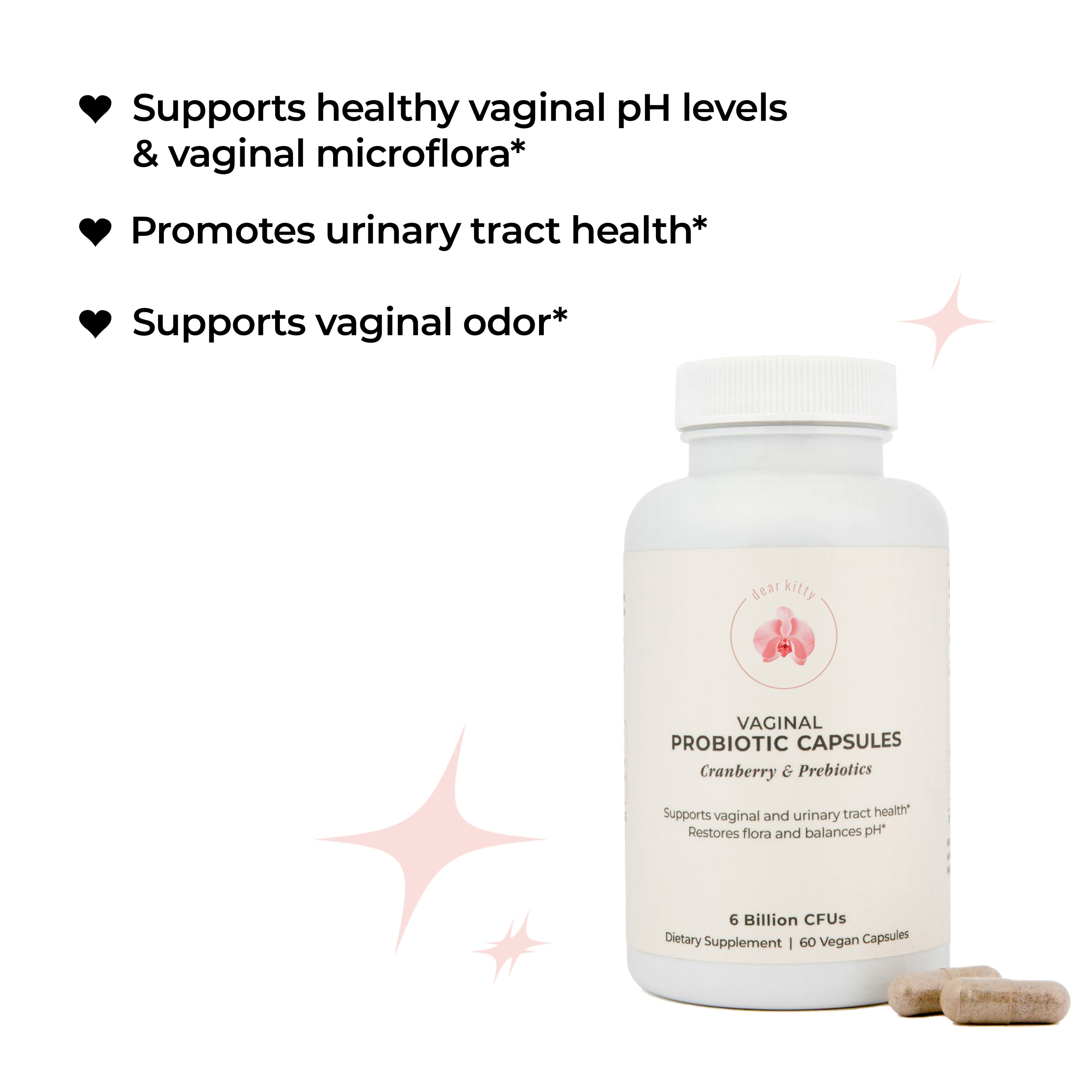 Dear Kitty Vaginal Probiotic Capsules