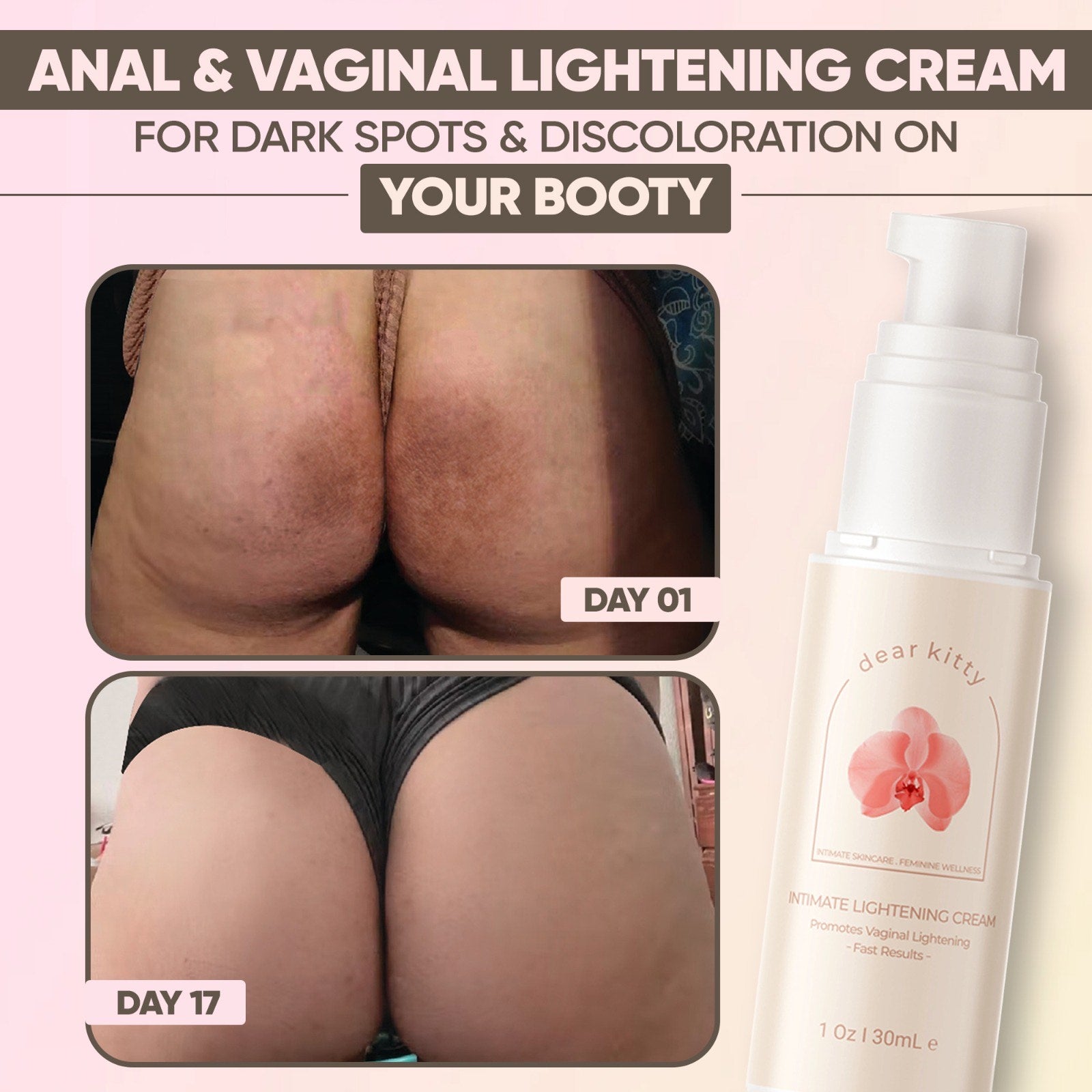 Dear Kitty Anal & Vaginal Lightening Cream