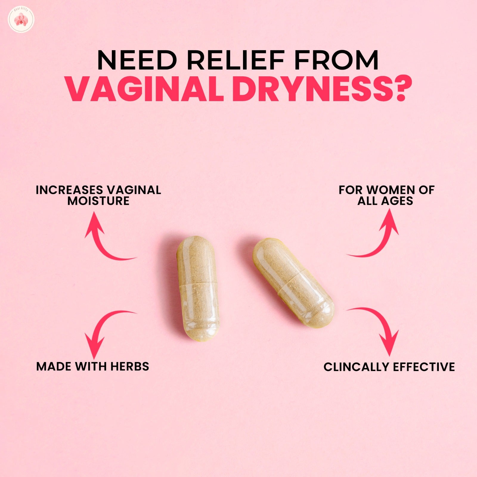 Dear Kitty Vaginal Moisture Capsules